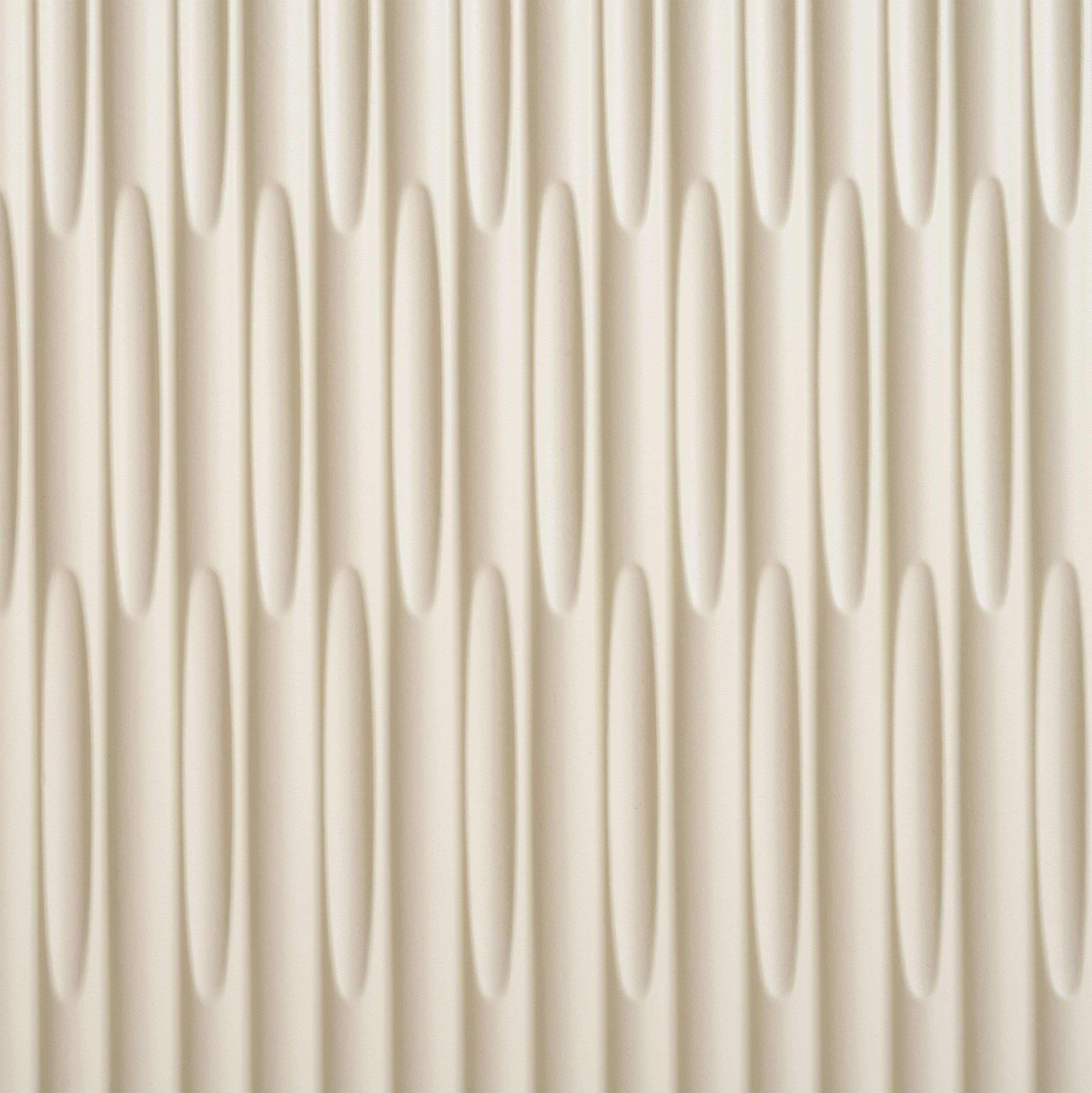 Alt View 9. Boyel Living - Elegant 4-Door Sideboard with Curved Doors and Metal Legs - Beige.