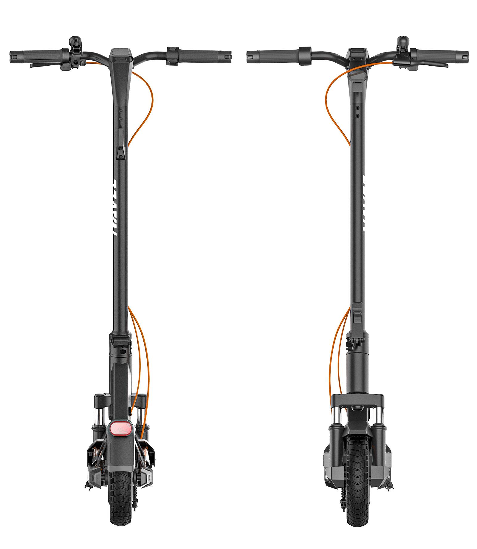 Alt View 2. NAVEE - GT3 Electric Scooter w/31 miles Max Operating Range & 20 mph Max Speed - Black.