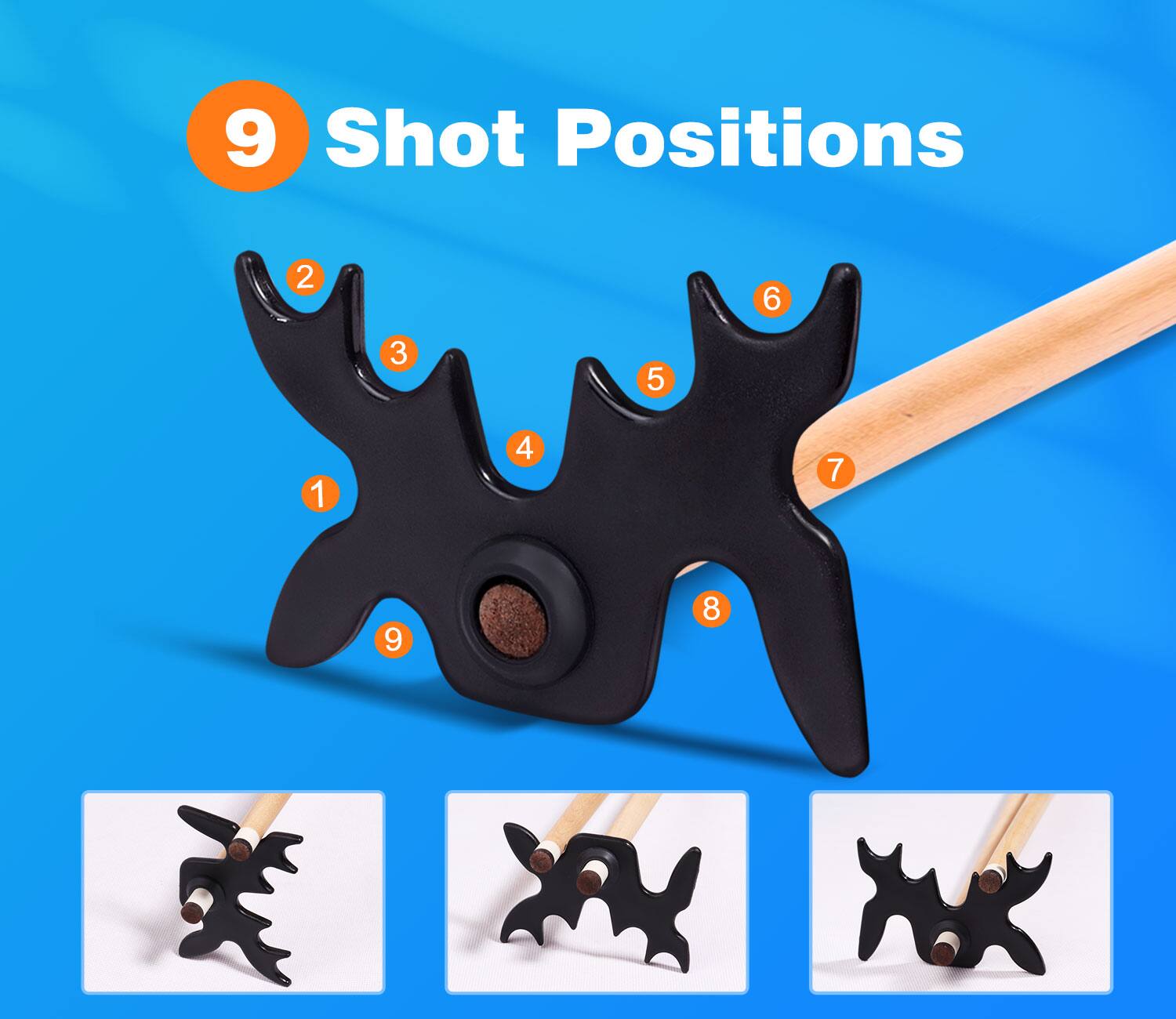 9 Shot Positions 1 2 3 4 5 6 7 8 9