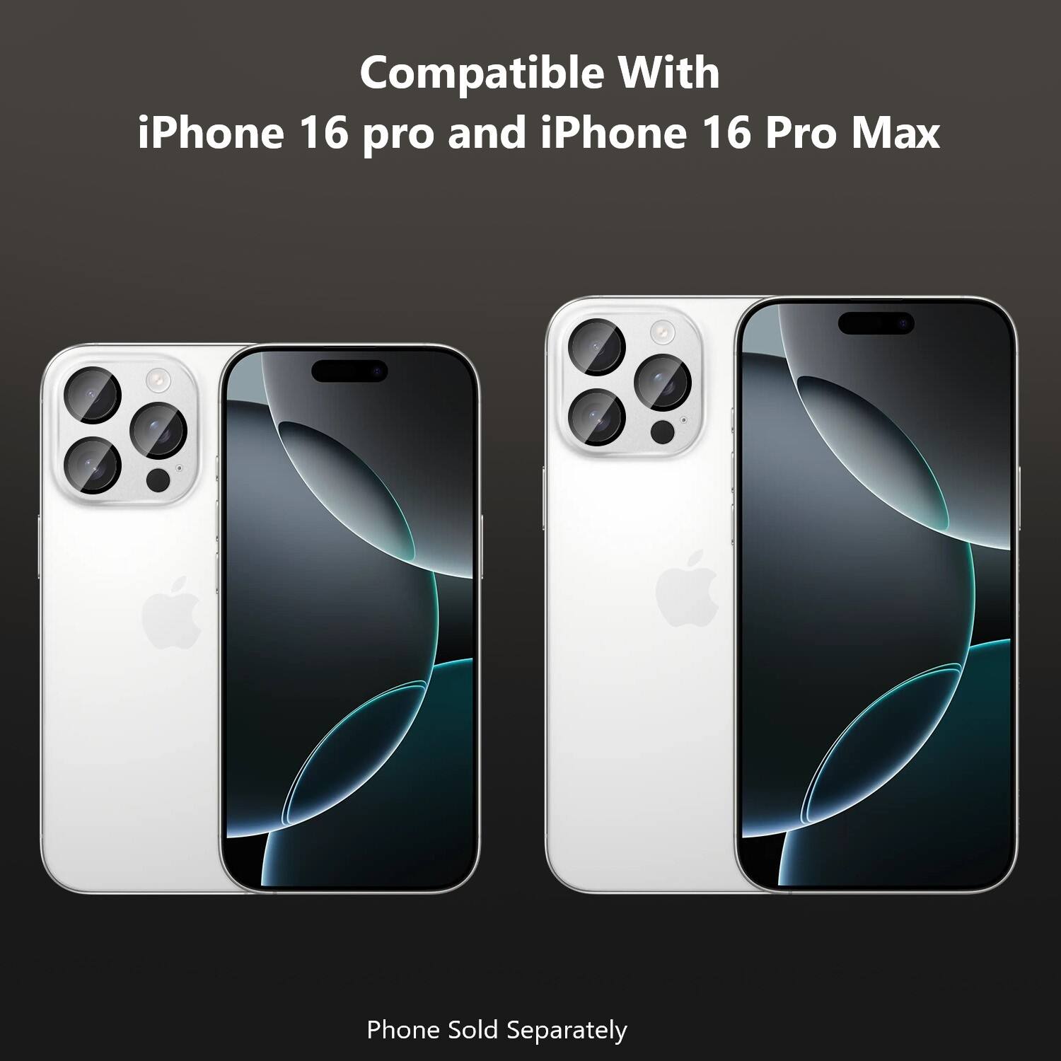 Compatible with iPhone 16 Pro and iPhone 16 Pro Max. Phone sold separately.