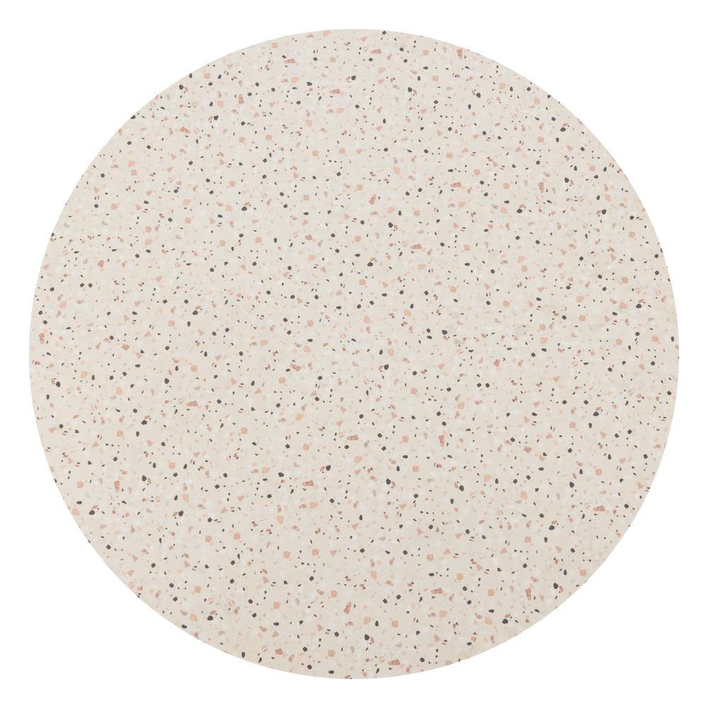 Alt View 1. Hivvago - Jorf Dining Table Beige & Bronze - Beige & Bronze.