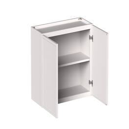 Boyel Living - 30-in W x 24-in H x 12-in D Slim Shaker RTA Kitchen Wall Cabinet with Soft-Close - Snow White