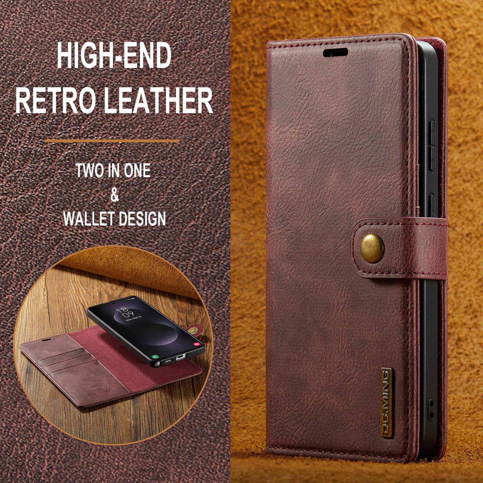 HIGH-END RETRO LEATHER  
TWO IN ONE & WALLET DESIGN