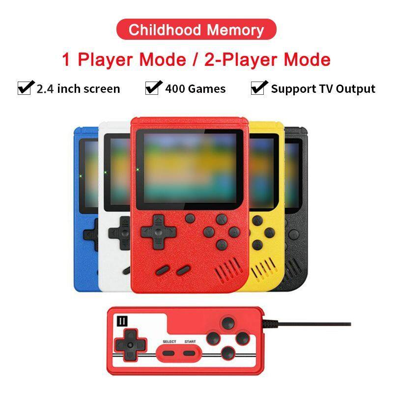 Childhood Memory

1 Player Mode / 2-Player Mode

- 2.4 inch screen
- 400 Games
- Support TV Output
