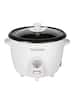 Cuckoo - One Touch Rice Small Rice Cooker & Warmer with Steamer Tray, Versatile Grain Cooker, Soup Maker, Auto Keep Warm - White