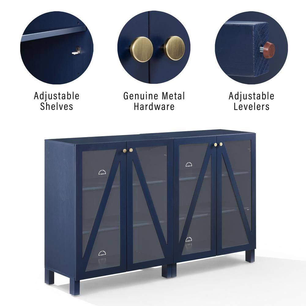 Adjustable Shelves, Genuine Metal Hardware, Adjustable Levelers