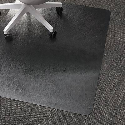 Alt View 1. Staples - Staples Hard Floor Chair Mat, 36" x 48", Black (26990) - Black.