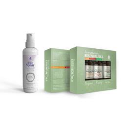 Pursonic - Aromatherapy Mood & Ambiance Bundle: Essential Oils + Mist Spray for Stress Relief & Skin Harmony
