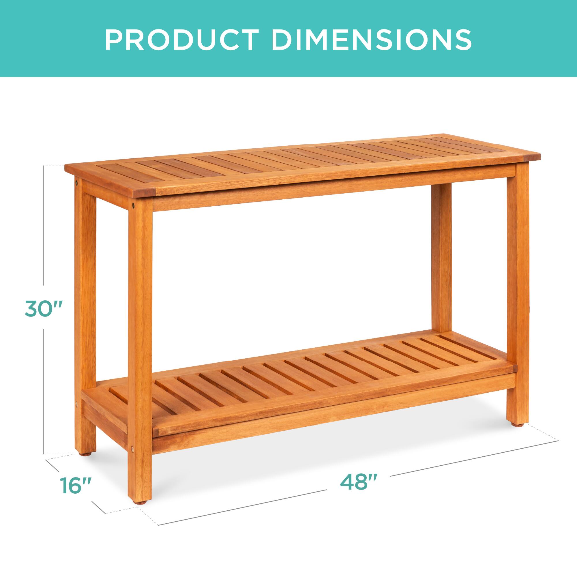 PRODUCT DIMENSIONS

30"  
16"  
48"
