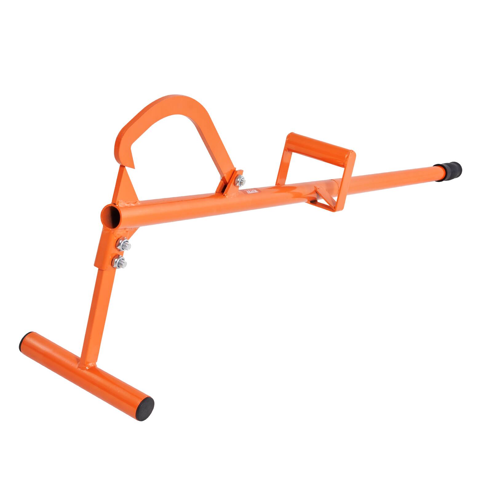 Alt View 5. VEVOR - Timberjack, 46.5 in, 4 in 1 Heavy Duty Steel Log Lifter, Multifunctional Log Roller Adjustable Cant Hook - Orange.