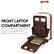 FRONT LAPTOP COMPARTMENT
WITH THOUGHTFULLY DESIGNED POCKETS TO ORGANIZE AND PROTECT YOUR TECH ON THE GO