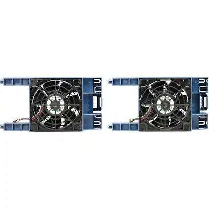 Front. HPE Aruba - ProLiant ML350 Gen11 Second CPU Fan Kit - Black.