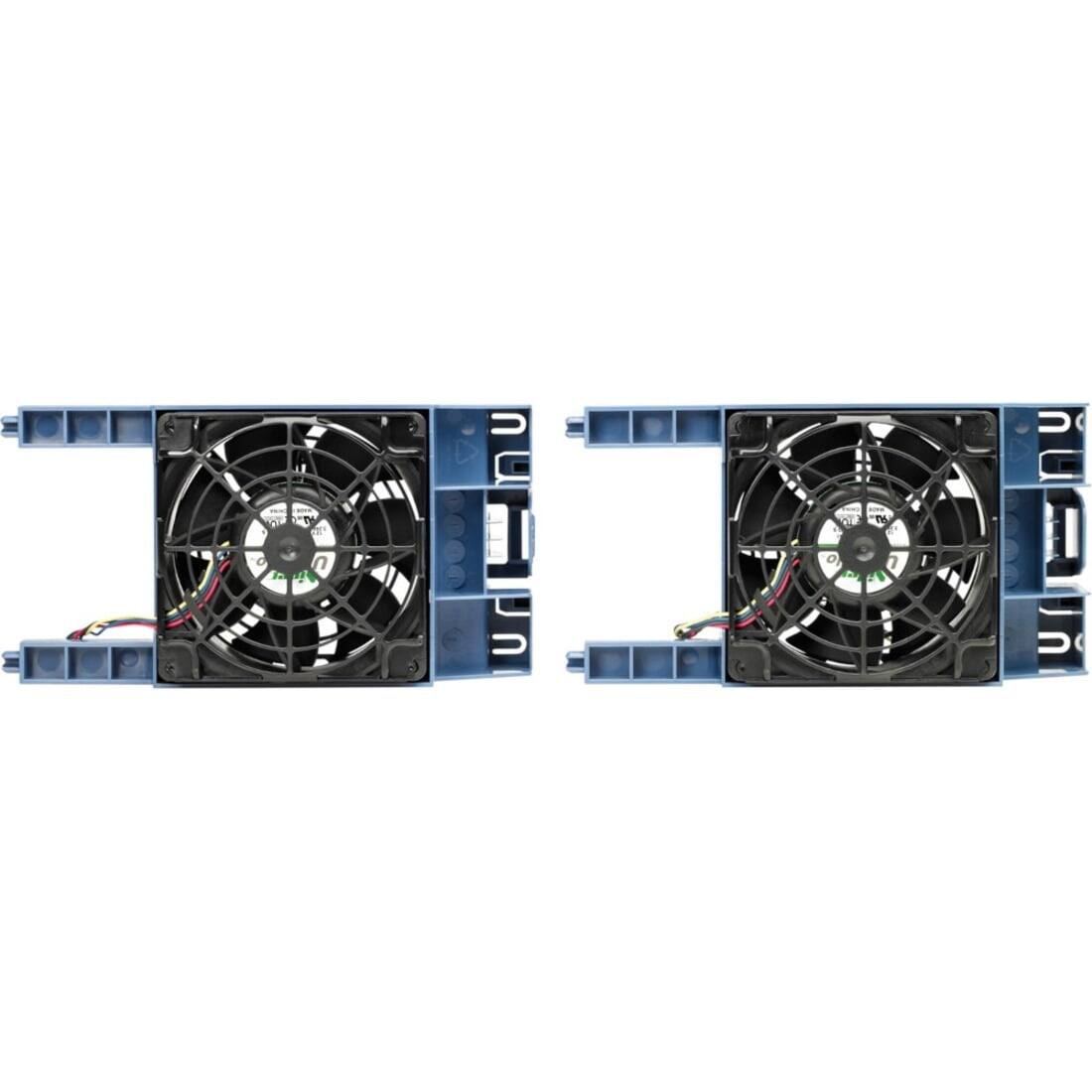 Front. HPE Aruba - ProLiant ML350 Gen11 Second CPU Fan Kit - Black.