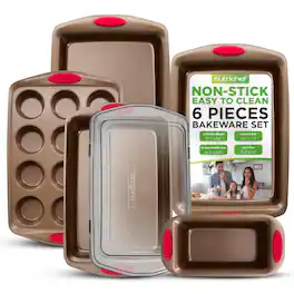 NutriChef - 5-Piece Nonstick Baking Pan Set