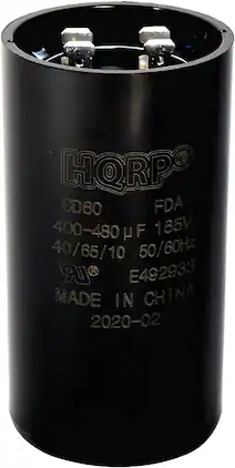 HQRP - 400-480 uF 165 V AC Motor Start Capacitor CD60 - HVAC blower compressor pump