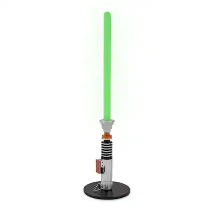 Front. Ukonic - Star Wars Luke Skywalker Green Lightsaber 12-Inch Mini LED Mood Light - Green.