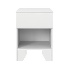 Boyd Sleep - Anzio One Drawer Modern Nightstand - White