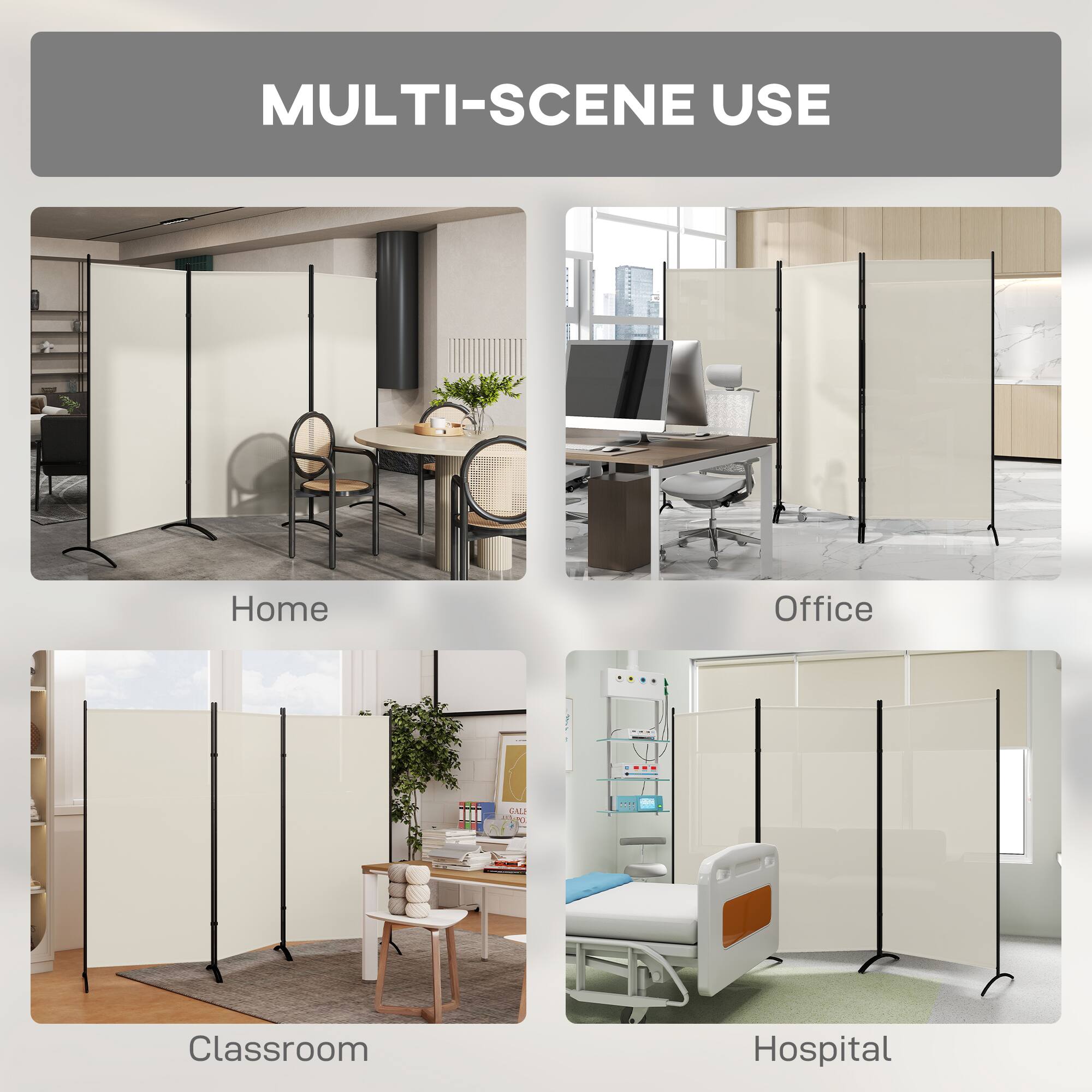 MULTI-SCENE USE
Home
Office
Classroom
Hospital