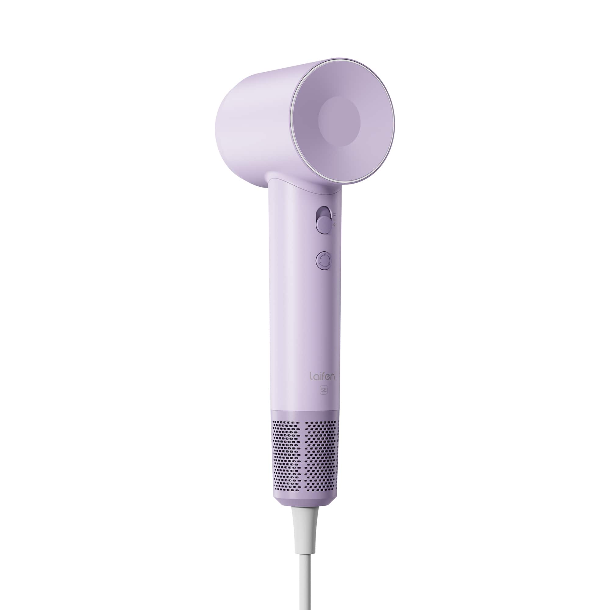 Angle. Laifen - SWIFT SE Hair Dryer (3 nozzles) - Purple.