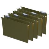 Staples - Hanging File Folder, 1/5-Cut Tab, Letter Size, 50/Box - Green