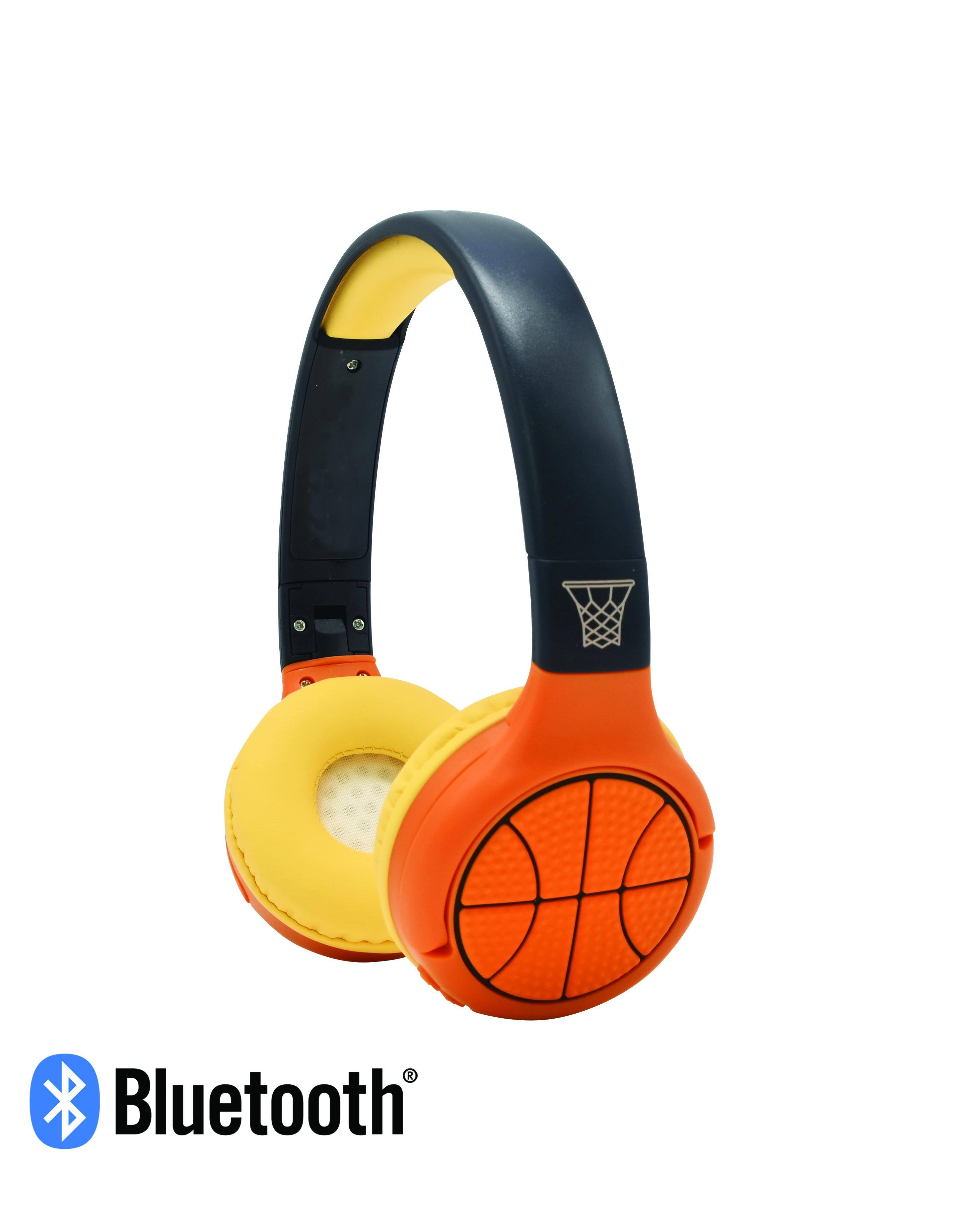 Alt View 2. Lexibook - 2-in-1 Bluetooth Foldable Headphones with Safe Volume for Kids.