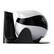 Alt View 5. Enabot - EBO Air 2 Whole-Home Mobile Robot 2K Ultra HD Camera, Remote Monitoring and Control - Dove White.