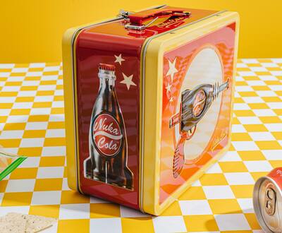 Toynk Fallout Nuka Cola Metal Lunchbox Multi Colored 2631260 Toynk Fallout Nuka Cola Metal Lunchbox Multi Colored 2631260