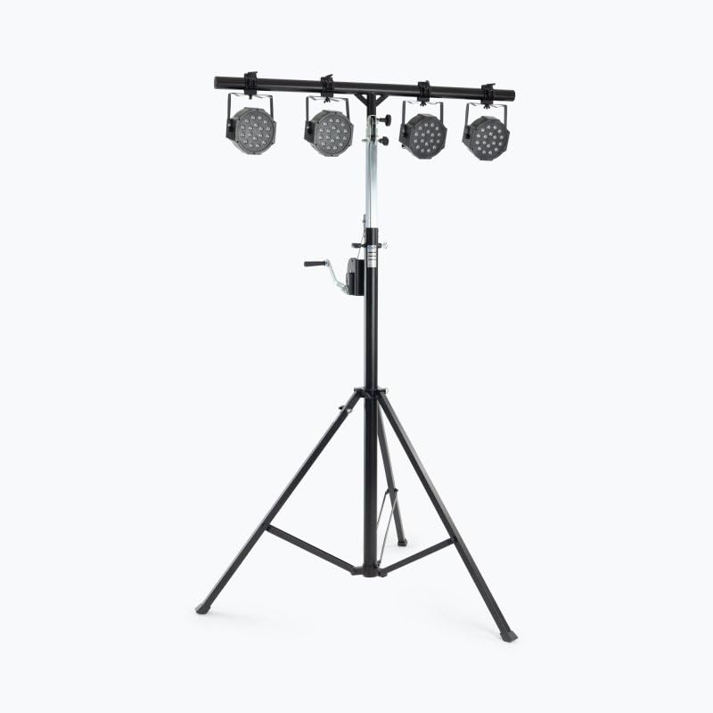 Angle. On Stage Stands - On-Stage LS9900B Crank Up Lighting Stand - Black.