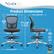 Left. Click365 - Perch Mesh Drafting Office Chair - Gray.