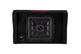 KICKER - L7T 12" 2-Ohm Down-Firing Enclsure Subwoofer - Black
