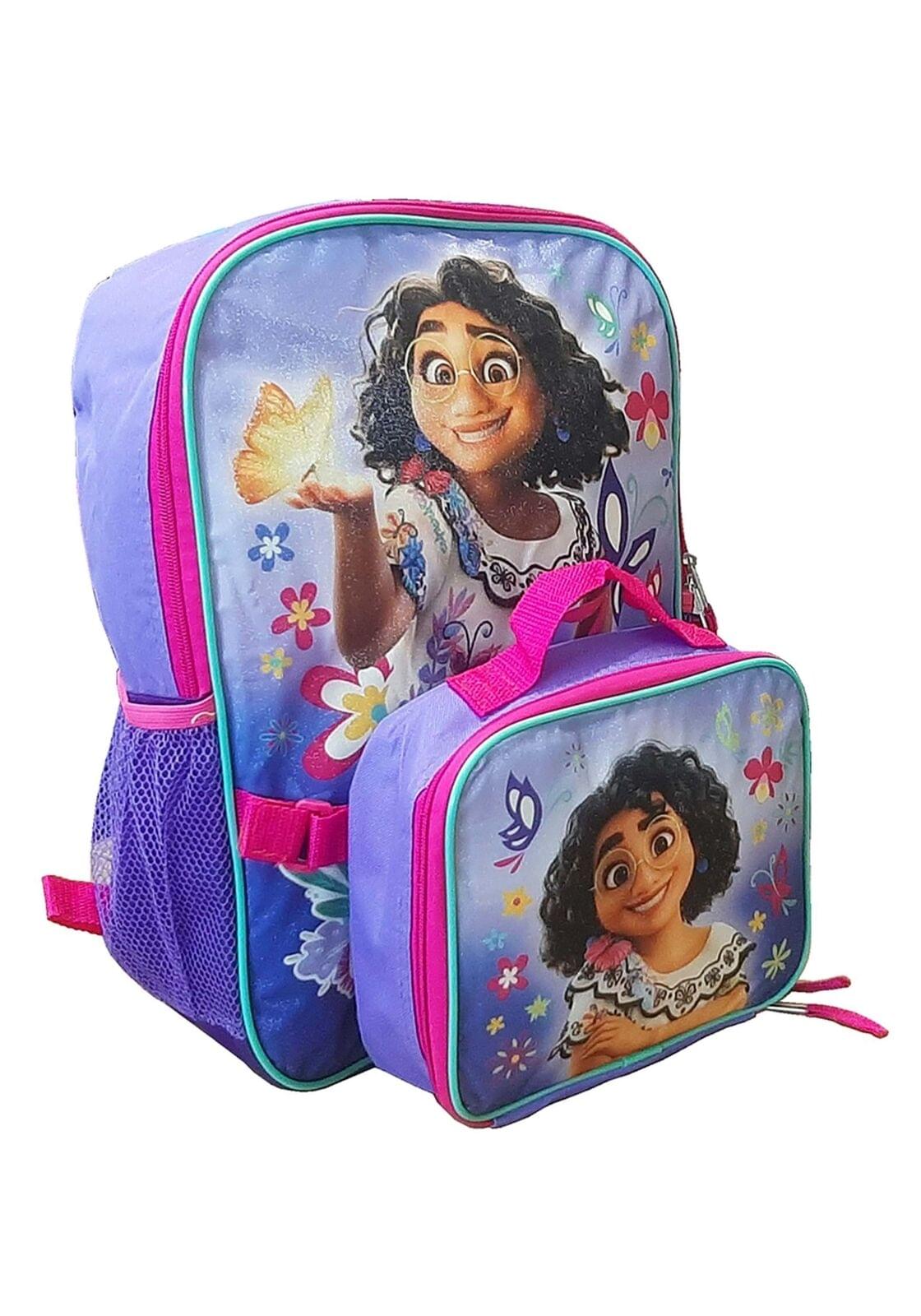 Alt View 10. Disney - Disney Encanto Mirabel 16 Inch Kids Backpack with Lunch Kit - Blue.