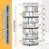 SHOE RACK SIZE
REVOLVING SHOE RACK - 7 TIERS
38.5" Overall Height
23.5" Overall Width/Depth
1/2"
6 5/8"
1/2"
6 5/8"
1/2"
6 5/8"
1/2"
6 5/8"
1/2"
6 5/8"
1/2"
6 5/8"
1/2"
6 5/8"