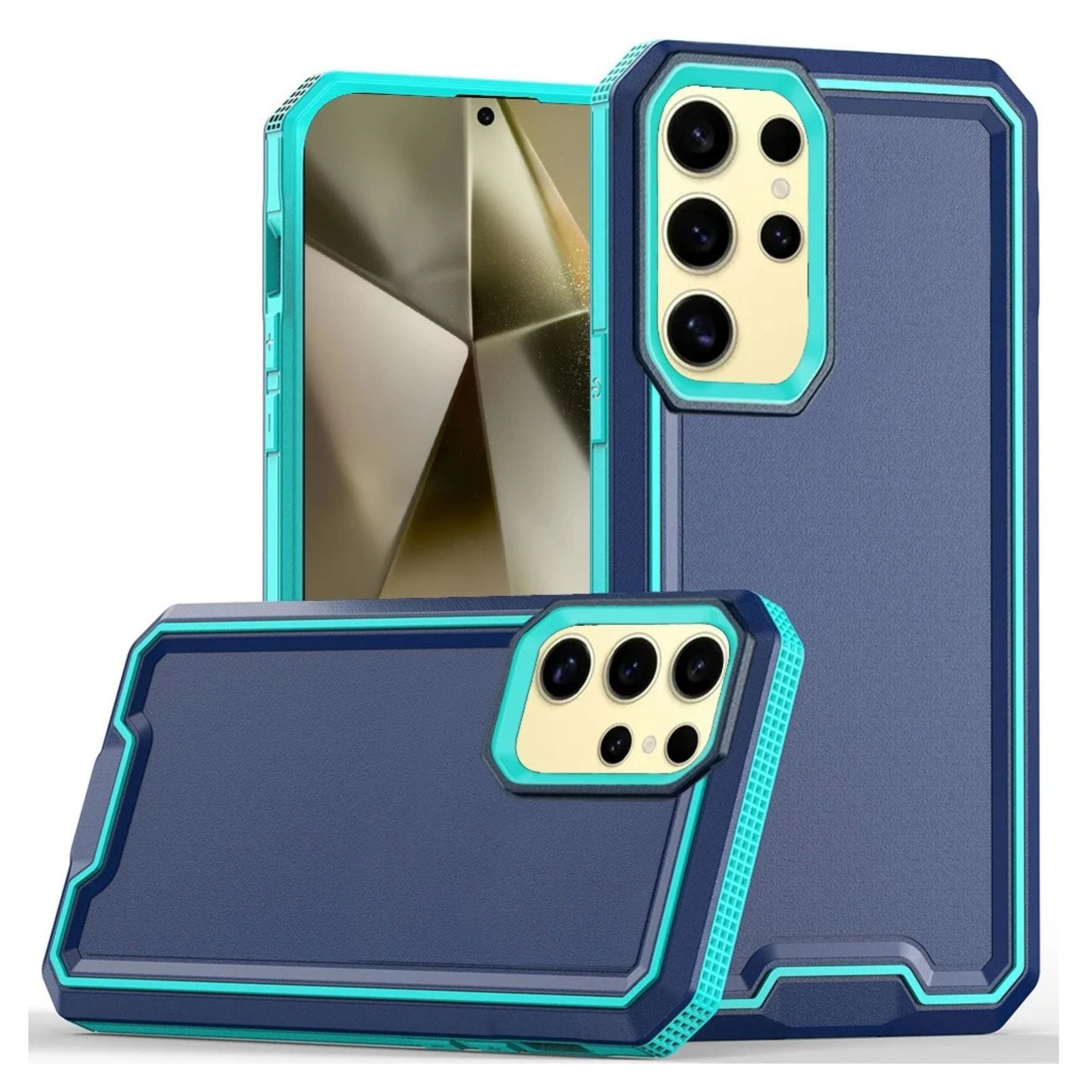 Kitcheniva - Strong Fused Shockproof Phone Case For Samsung Galaxy S24 - Blue price history on PriceWatchPro