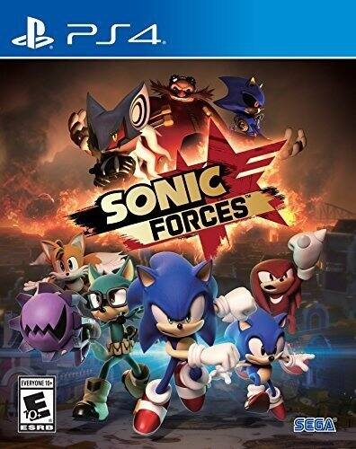 PS4  
SONIC FORCES  
EVERYONE 10+  
ESRB  
SEGA