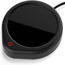 Schertz - Coffee Mug Warmer with Auto Shut-Off & Smart Temp Control – Black - Dark Black