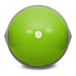 Bosu - 65-Centimeter Non-Slip Travel-Size Home Gym Workout Balance Trainer, Green - Lime Green/Gray