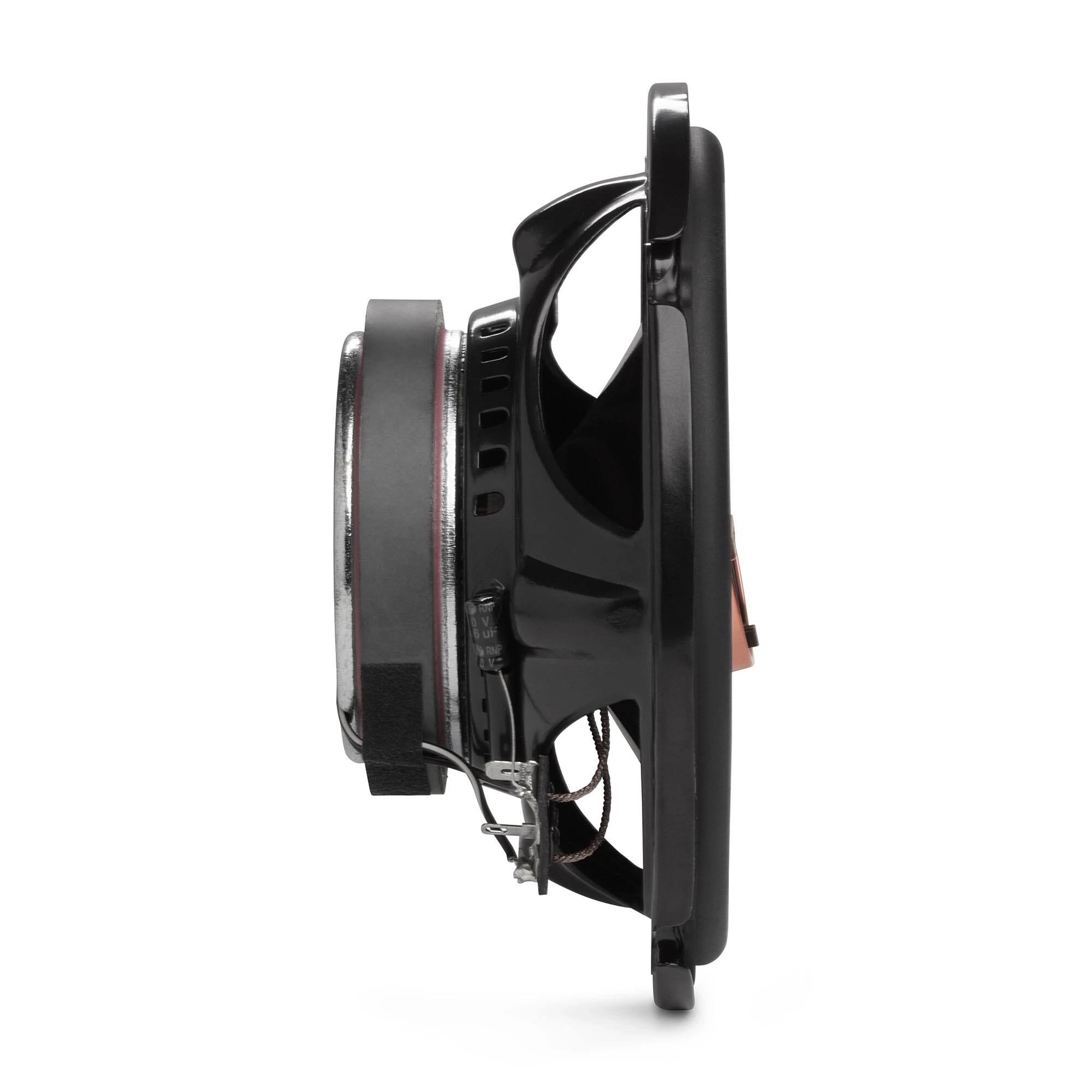 Alt View 10. Infinity - INFINITY REF607F 6-1/2” Two-way car audio speakers - Black.