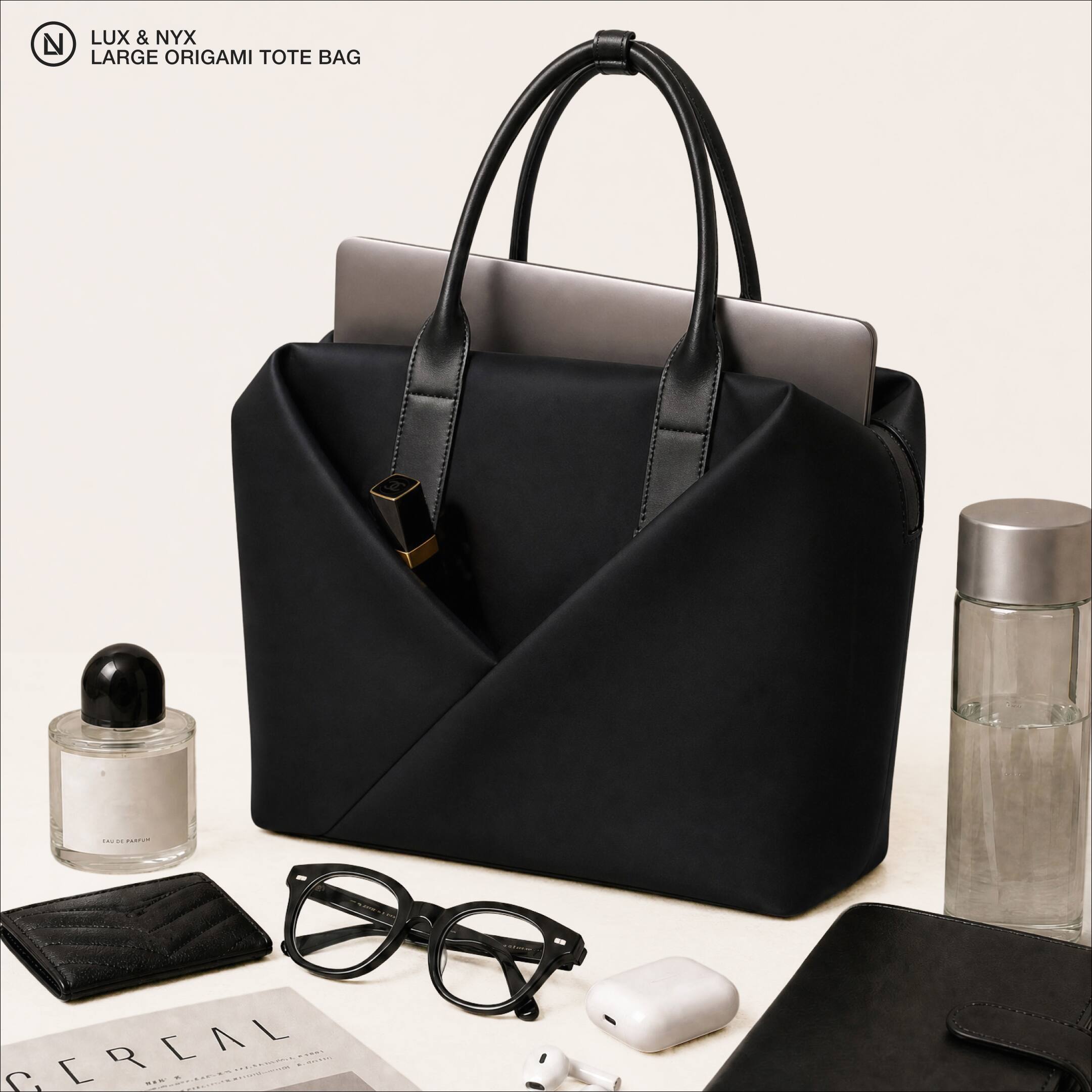 LUX & NYX LARGE ORIGAMI TOTE BAG