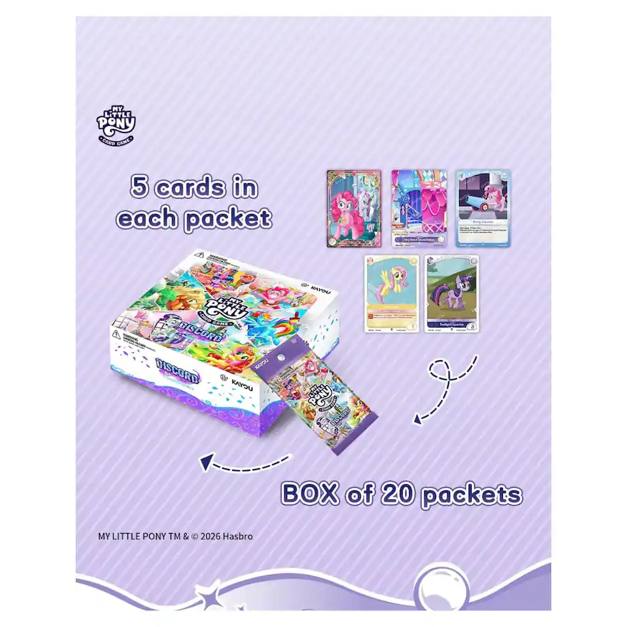 Little Box Hasbro Kayou My Little Pony TCG: Discord Booster Box - Best Buy