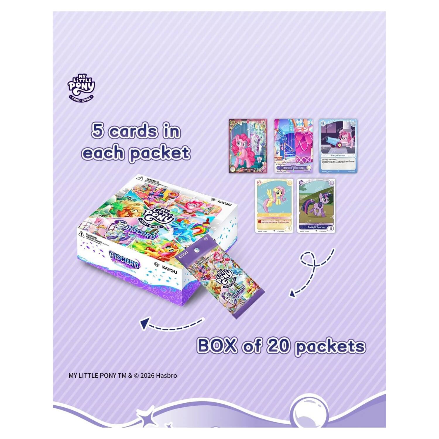 Hasbro Kayou My Little Pony TCG: Discord Booster Box - Best Buy