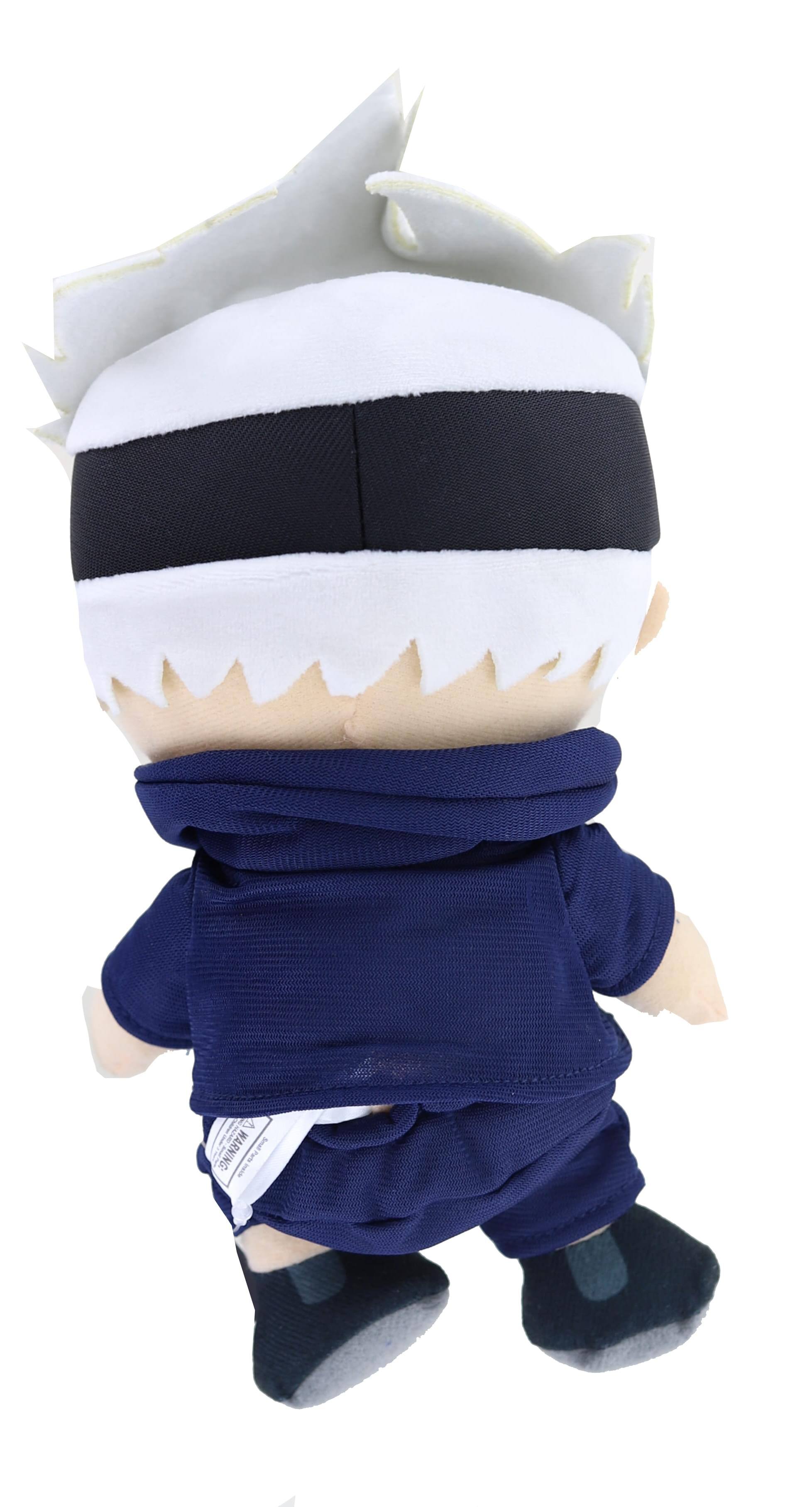 Alt View 1. Just Funky - Jujutsu Kaisen 11 Inch Collector Plush | Satoru Gojo - Black.