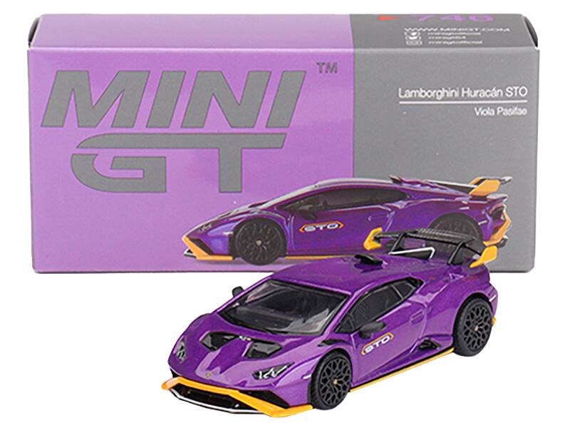 MINI GT  
Lamborghini Huracán STO  
Viola Pasifae