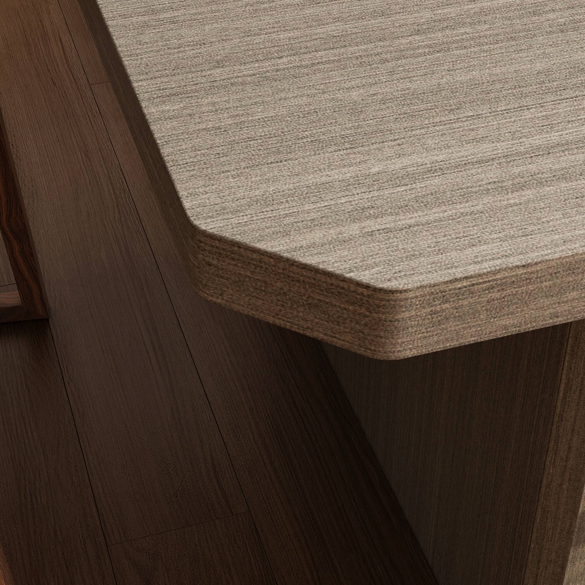 Alt View 1. FUFU & GAGA - FUFU&GAGA Modern Conference Table – Sleek Office Desk Meeting & Workspace Solution - Gray.