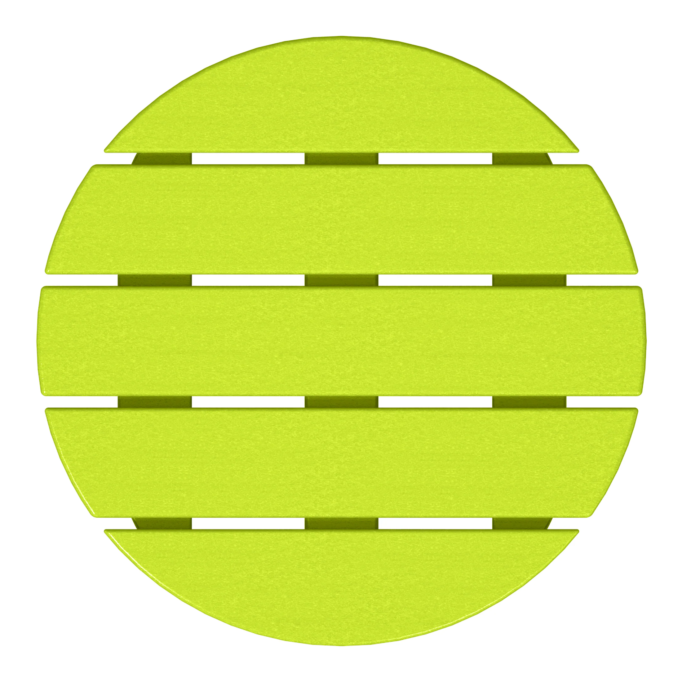Alt View 2. WestinTrends - WestinTrends Dylan Adirondack Round Outdoor Side Table - Lime.