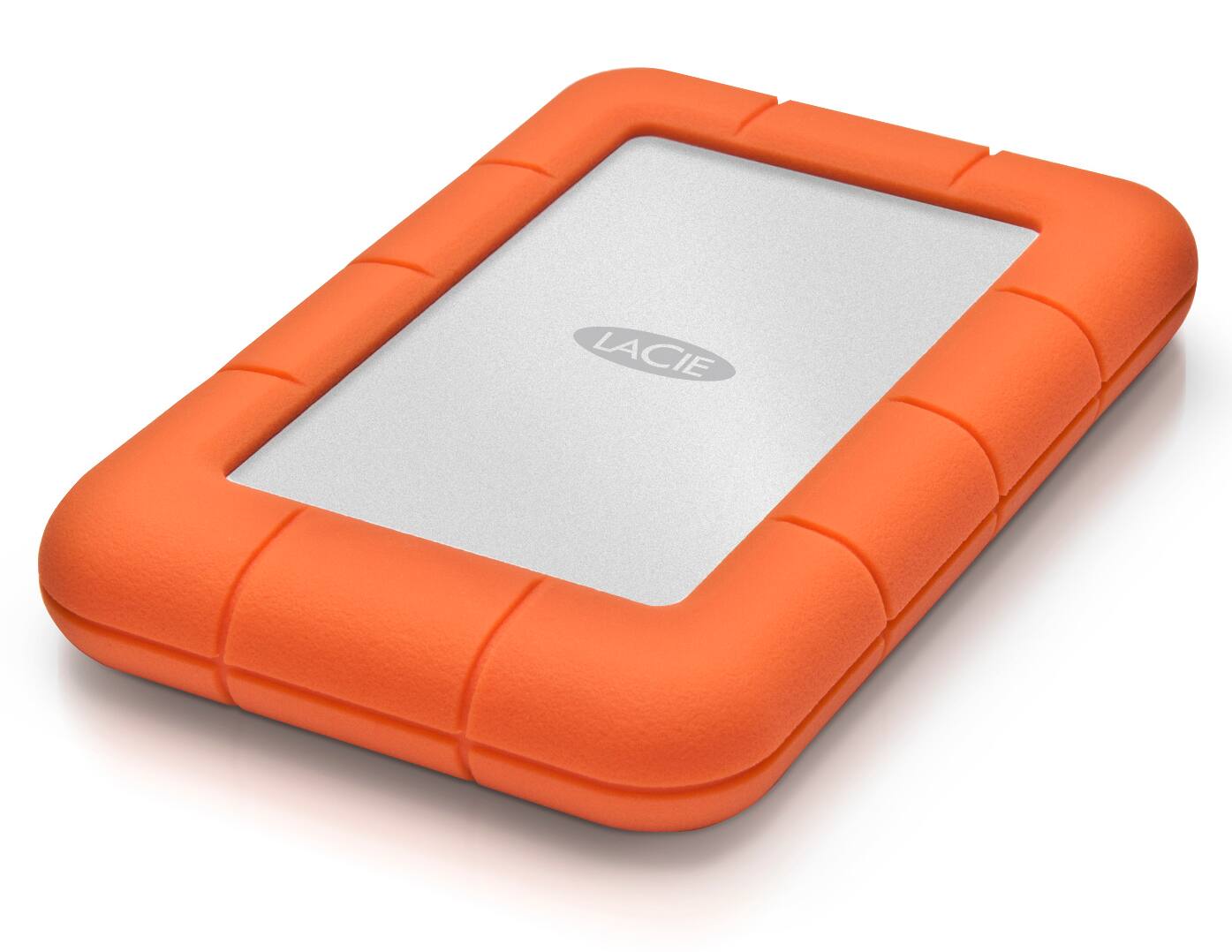 Back. LaCie - LaCie Rugged USB 3.0 2TB Mini Hard Drive with SD Card and Card Reader.