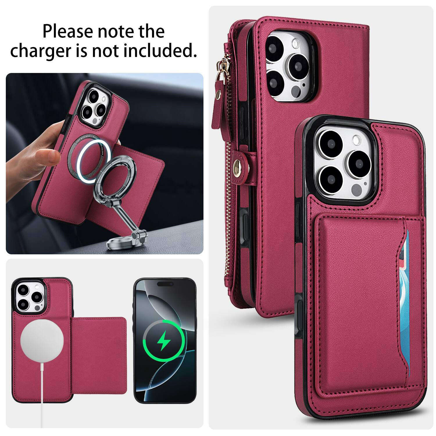 Please note the charger is not included.