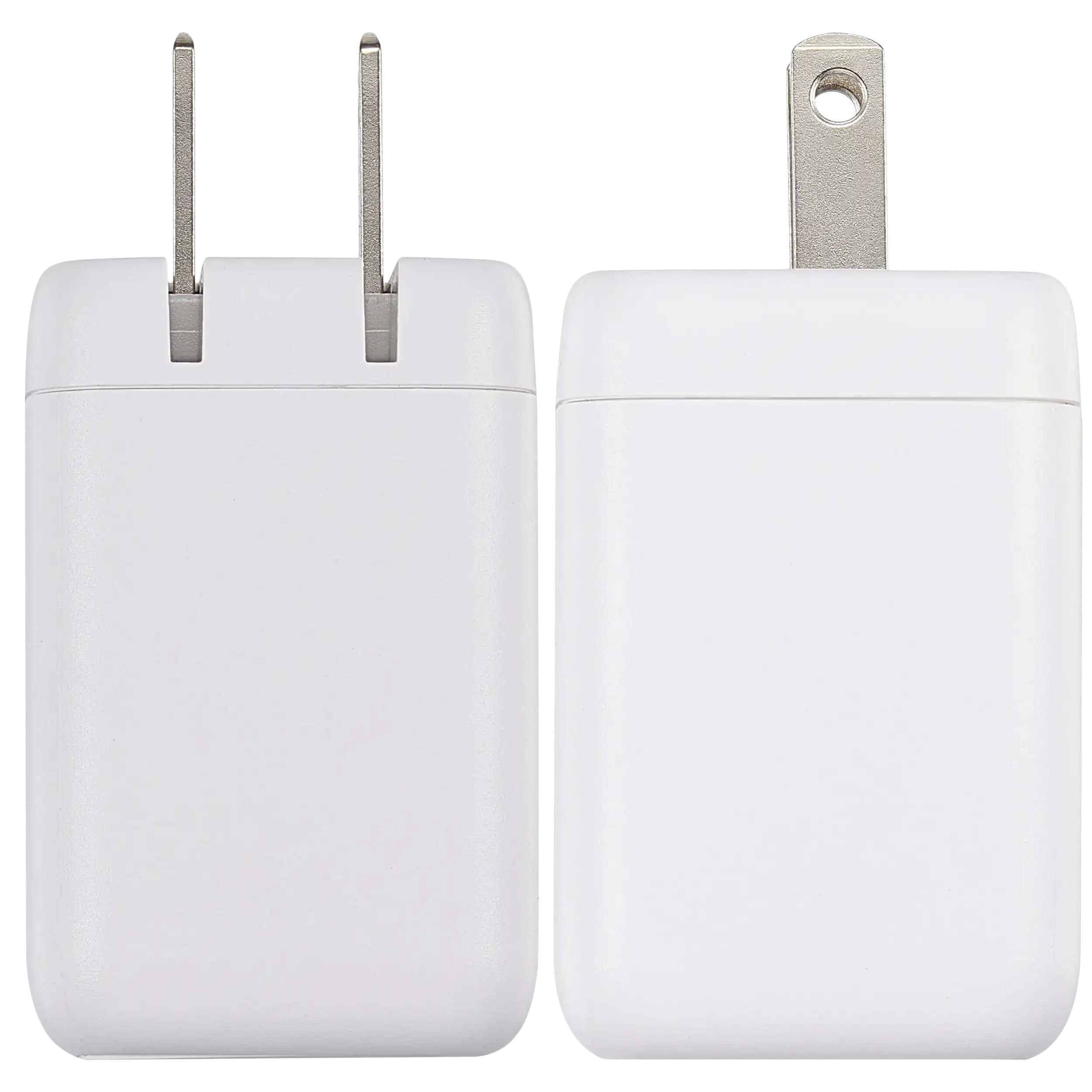 Alt View 2. Ampsentrix - 40W USB-C / USB Type C Wall Power Adapter Charger (110V / US Plug) - White.