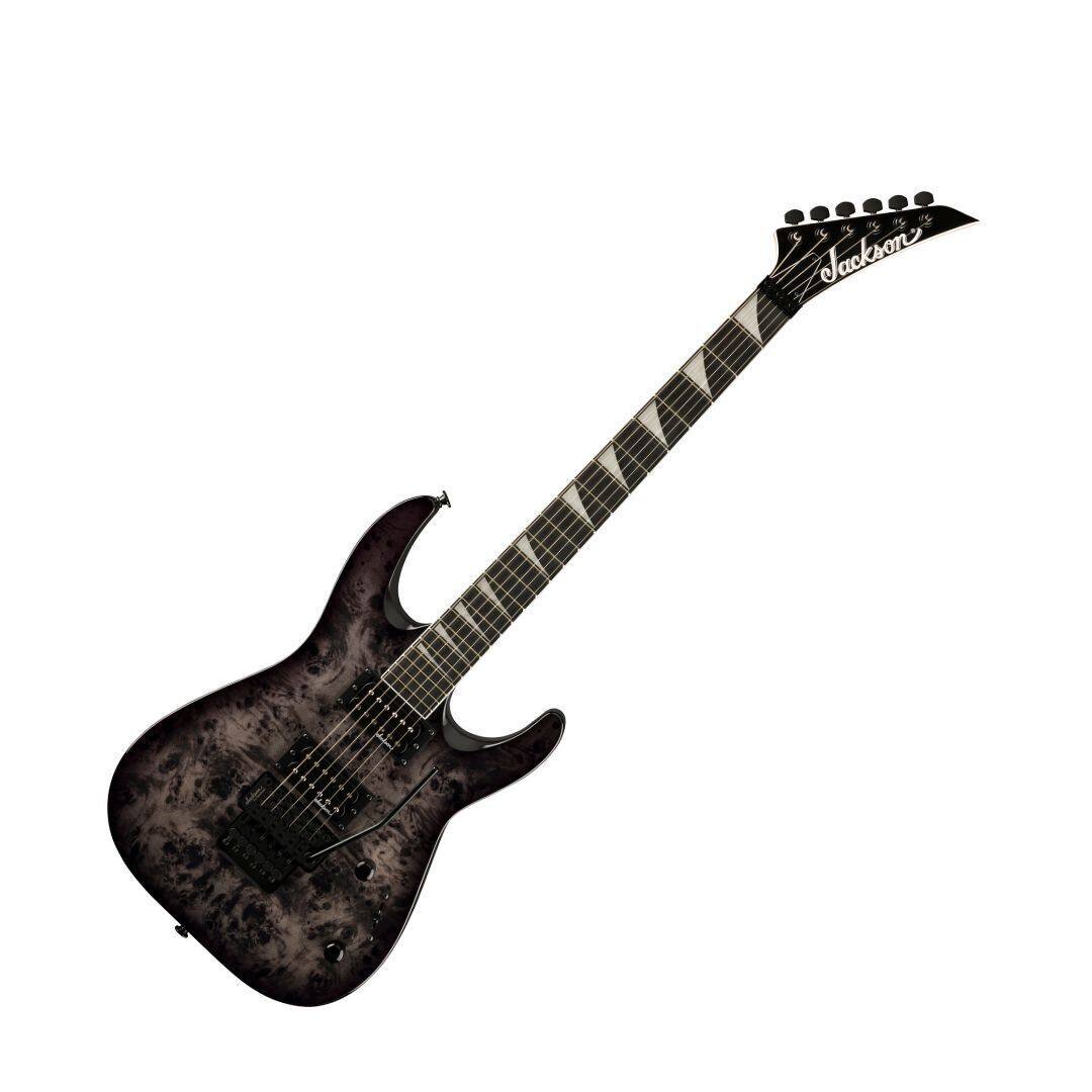 Back. Jackson - Jackson JS Series Dinky JS32 DKAP Electric Guitar - Transparent Black Poplar.