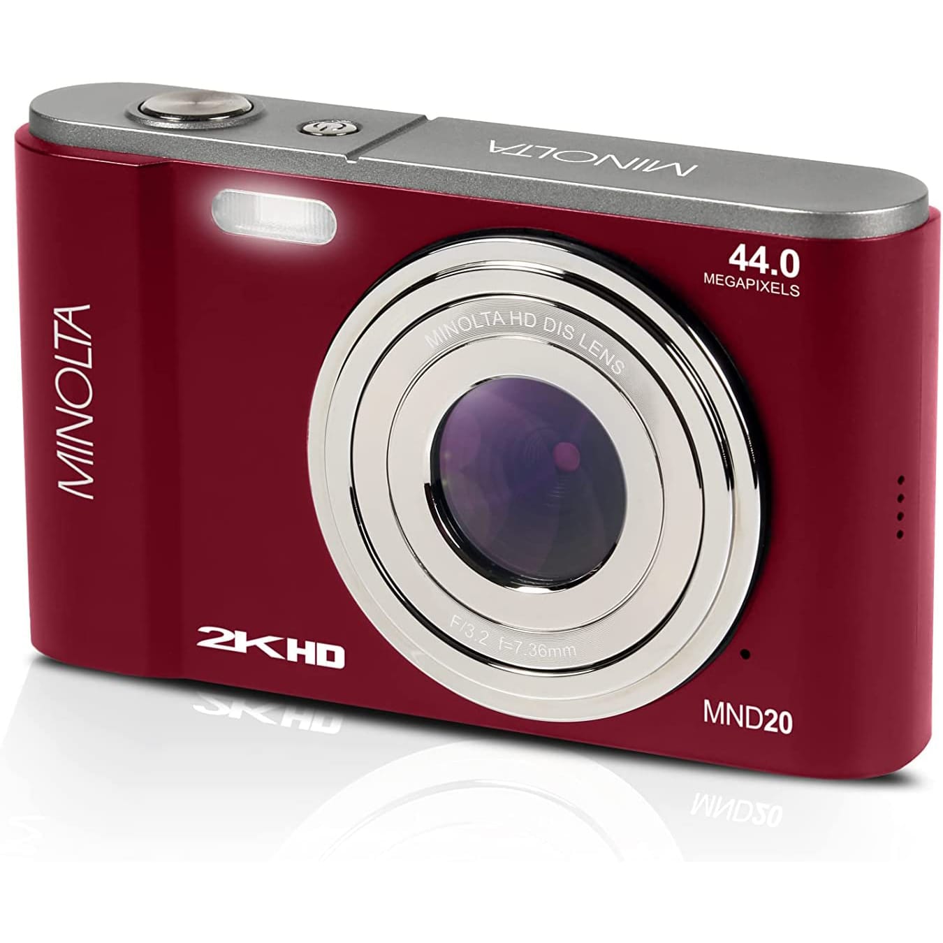 Minolta - MND20 44 MP 2.7K Ultra HD Digital Camera MND20-R