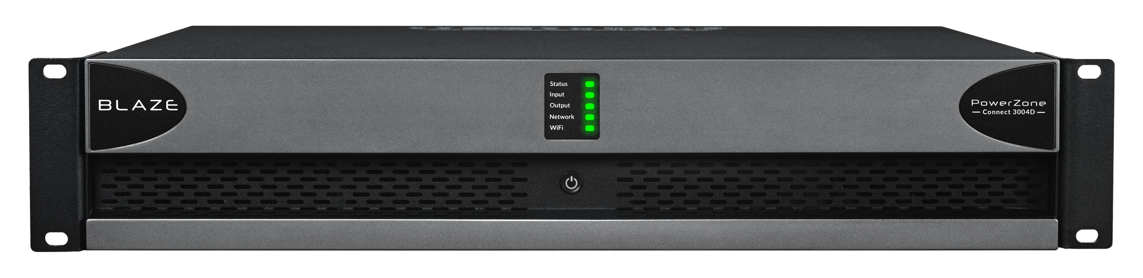 BLAZE  
PowerZone  
Connect 3004D  
Status  
Input  
Output  
Network  
WiFi